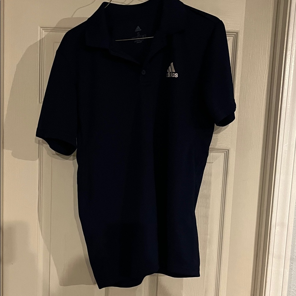 Adidas Dark Blue Polo Shirt